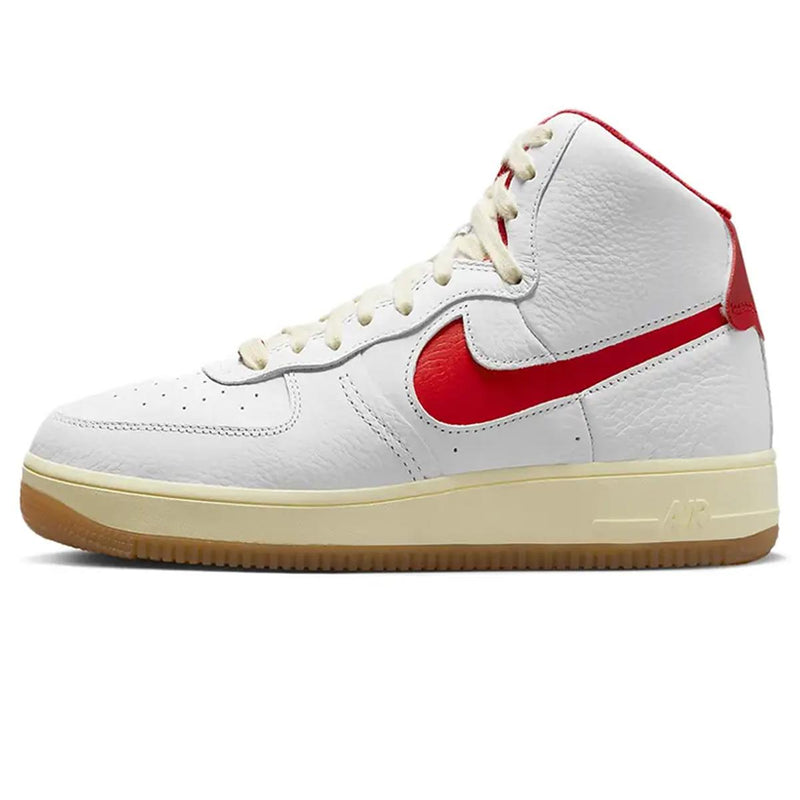 Nike Air Force 1 High Sculpt White Gym Red Alabaster W