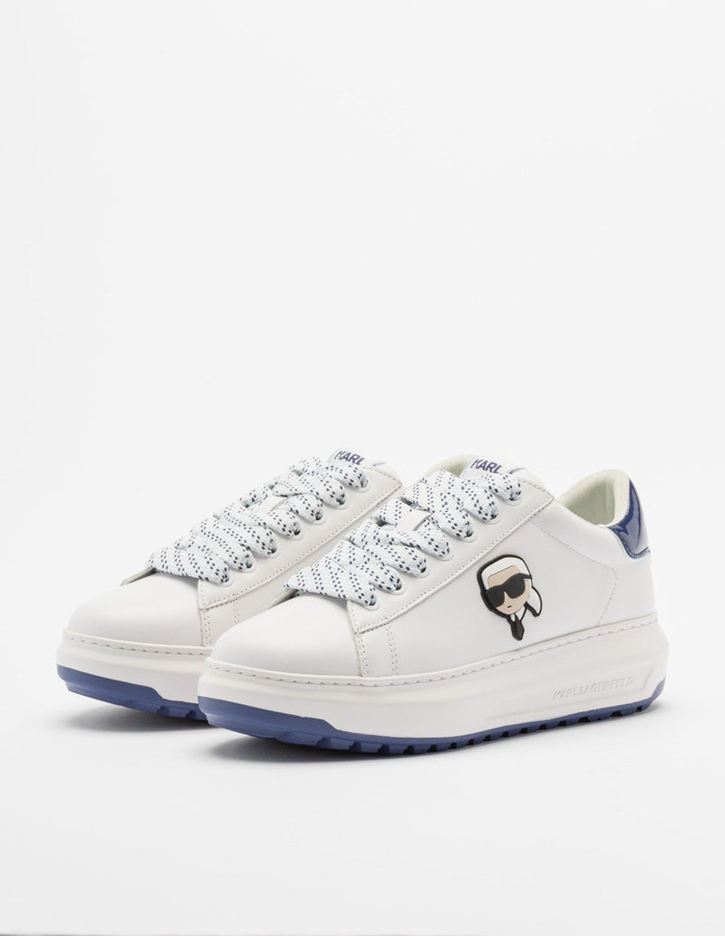 Karl Lagerfeld Kapri Lug Karl NFT White White Sneakers