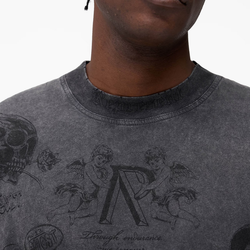 RepRepresent Legacy T-Shirt – Vintage Greyresent Legacy T-shirt