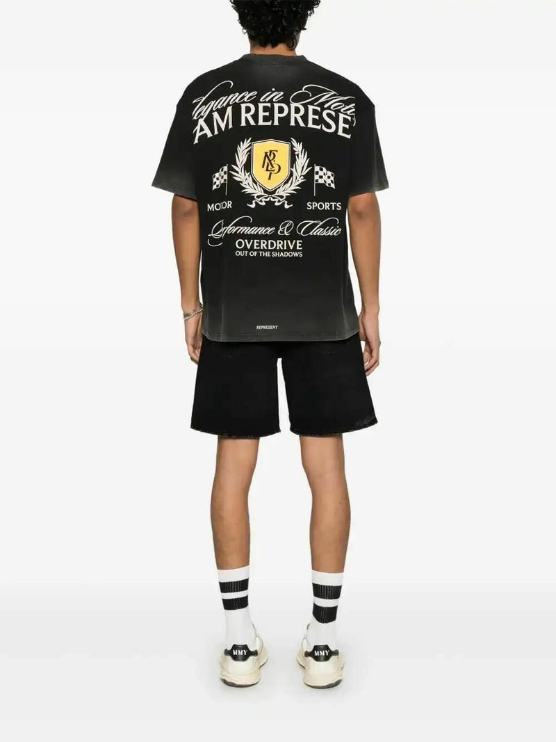 Represent Crest T-Shirt – Black