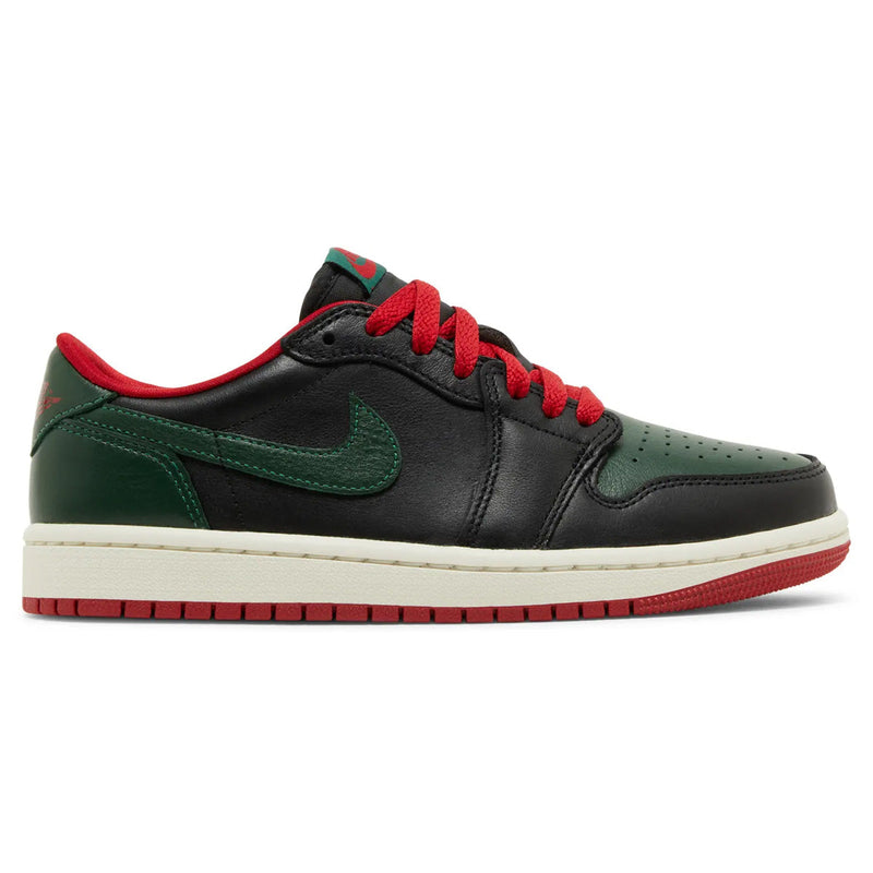 Air Jordan 1 Retro Low OG Black Gorge Green W