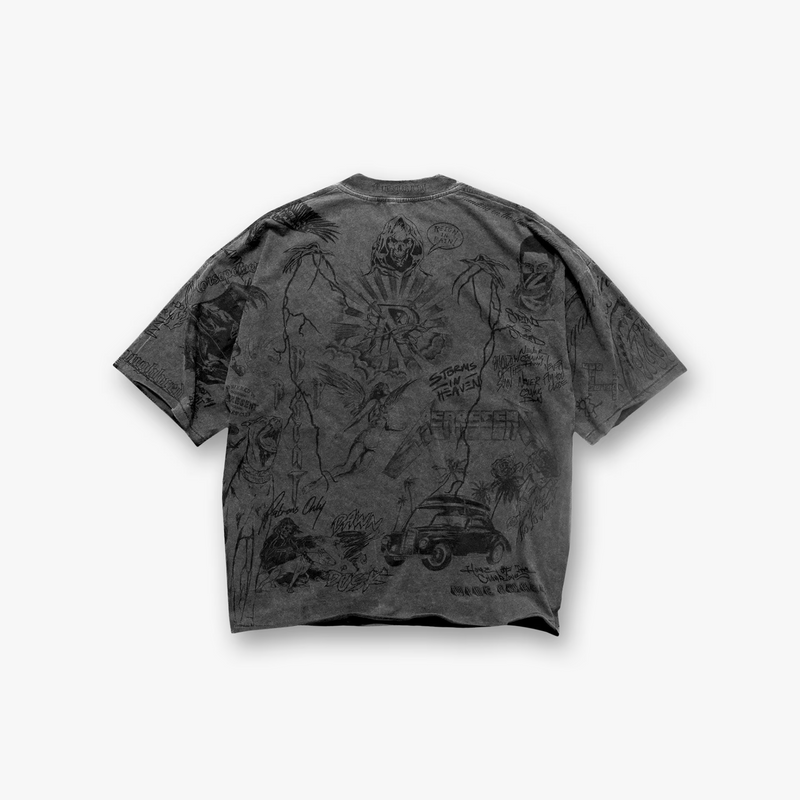 RepRepresent Legacy T-Shirt – Vintage Greyresent Legacy T-shirt