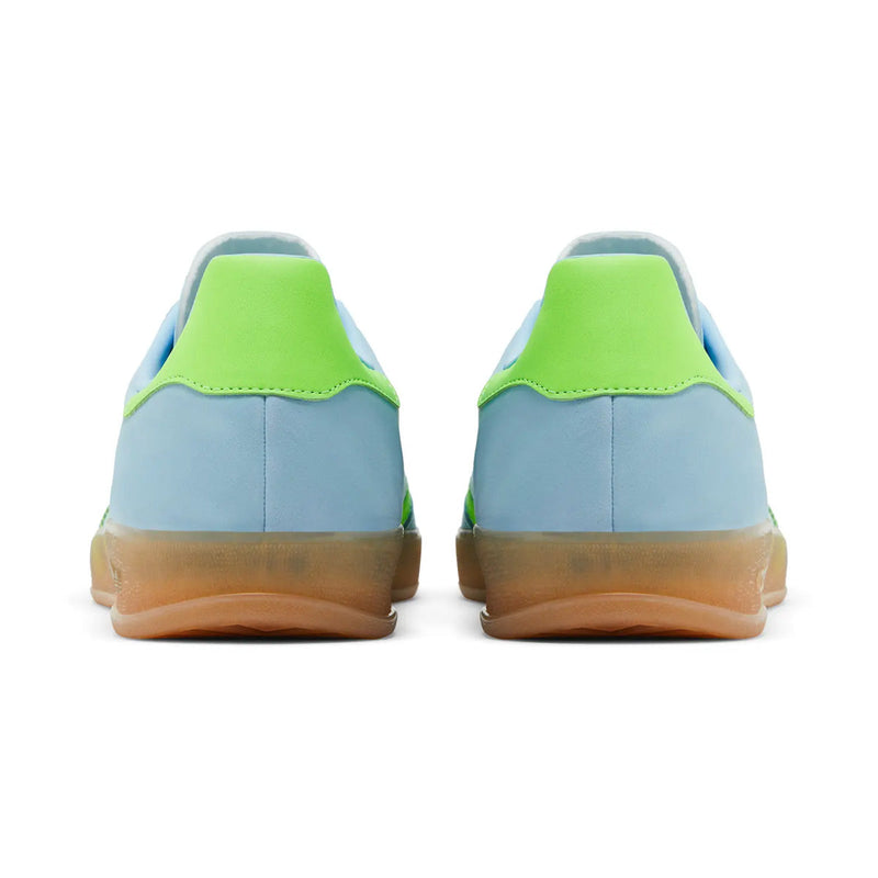 adidas Gazelle Indoor Clear Sky Solar Green W