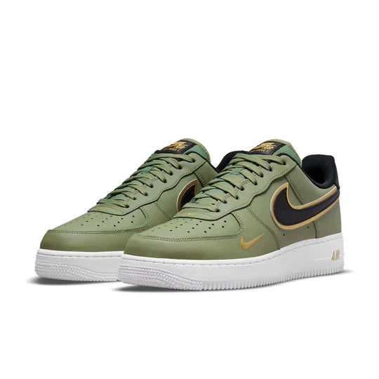 Nike Air Force 1 '07 LV8 'Metallic Swoosh Pack - Oil Green