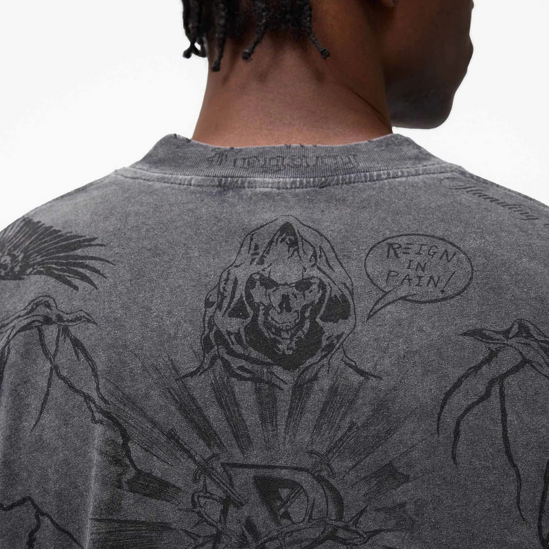 RepRepresent Legacy T-Shirt – Vintage Greyresent Legacy T-shirt