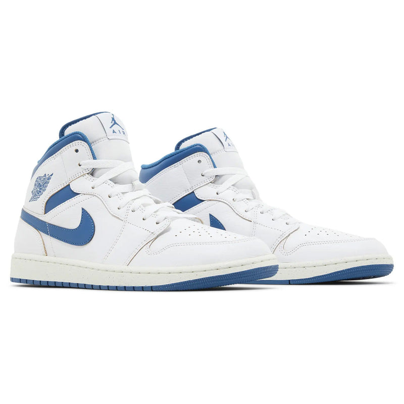 Air Jordan 1 Mid Industrial Blue