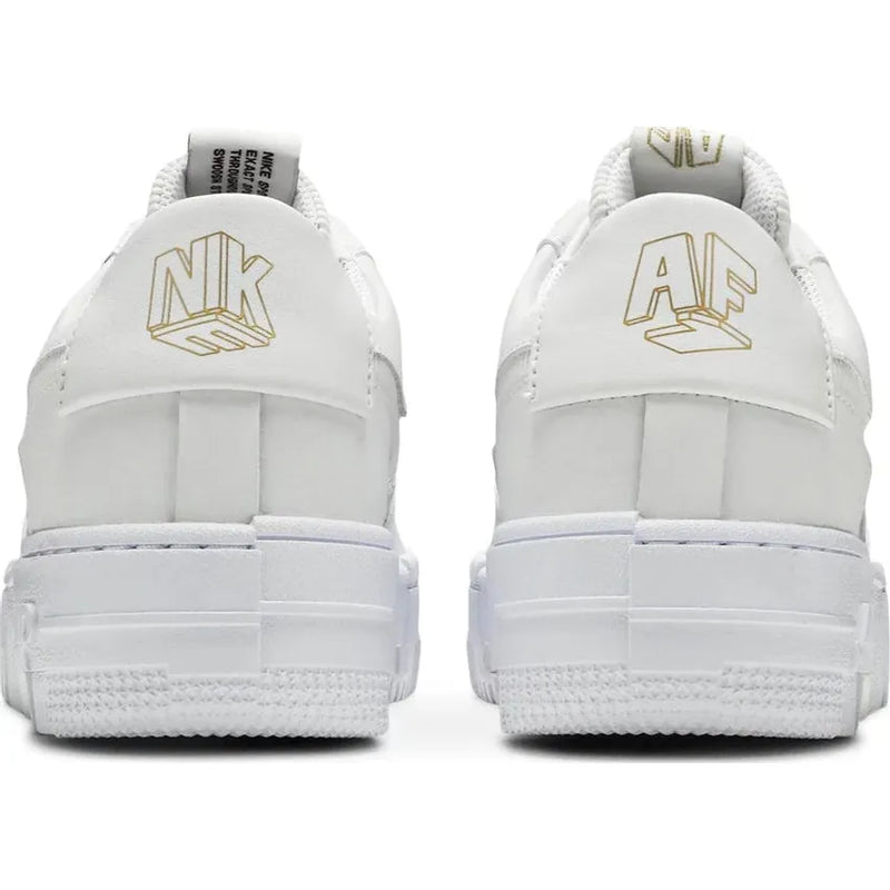 Air Force 1 "Pixel Grey Gold Chain"