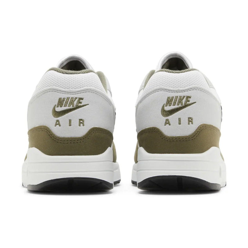 Nike Air Max 1 White Black Medium Olive