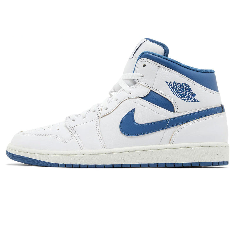 Air Jordan 1 Mid Industrial Blue