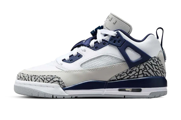 Air Jordan Spizike Low White Midnight Navy GS