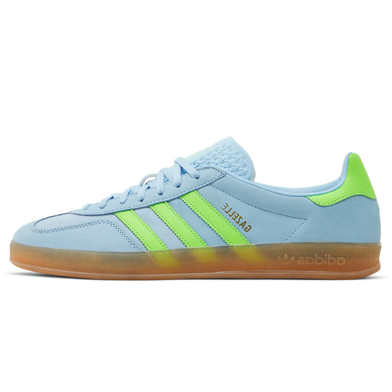 adidas Gazelle Indoor Clear Sky Solar Green W