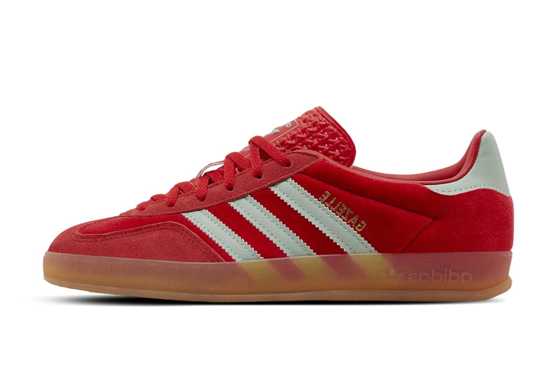 adidas Gazelle Indoor Better Scarlet Green Velvet W