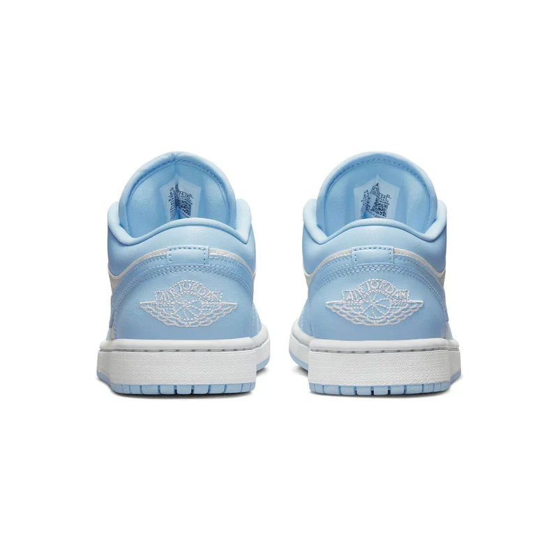 Air Jordan 1 Low Aluminum 'Ice Blue'