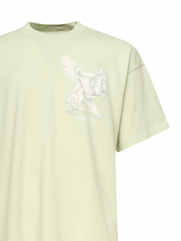 REPRESENT Elegance In Motion T-shirt – Matcha Green