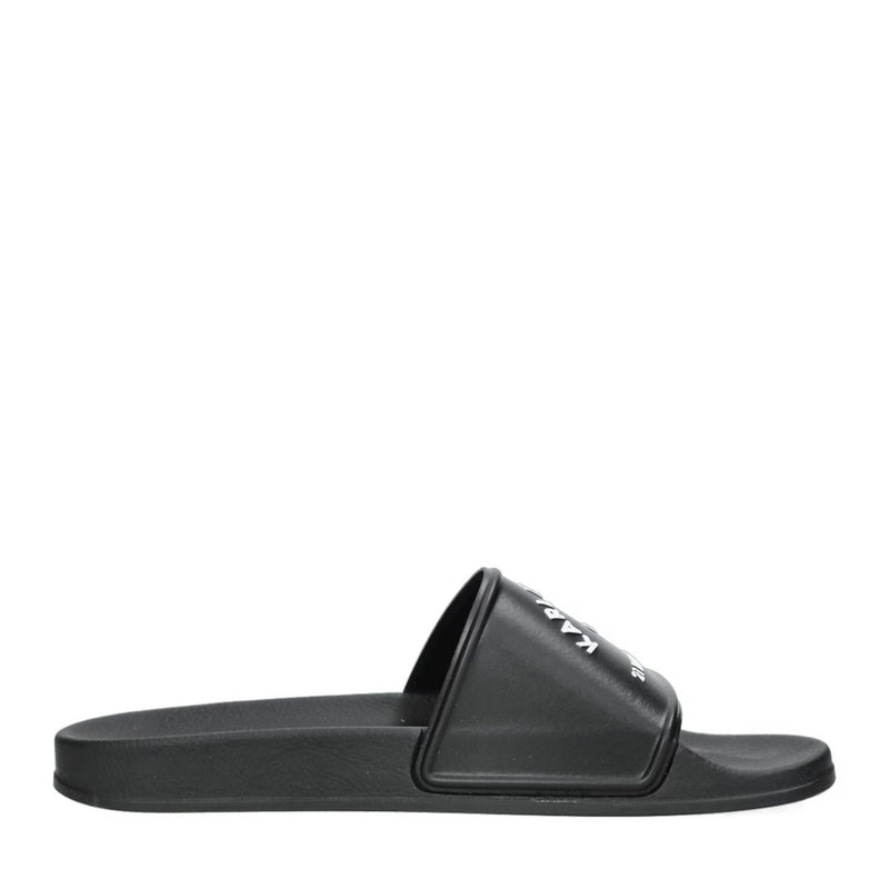 Karl Lagerfeld Logo Slide Sandals