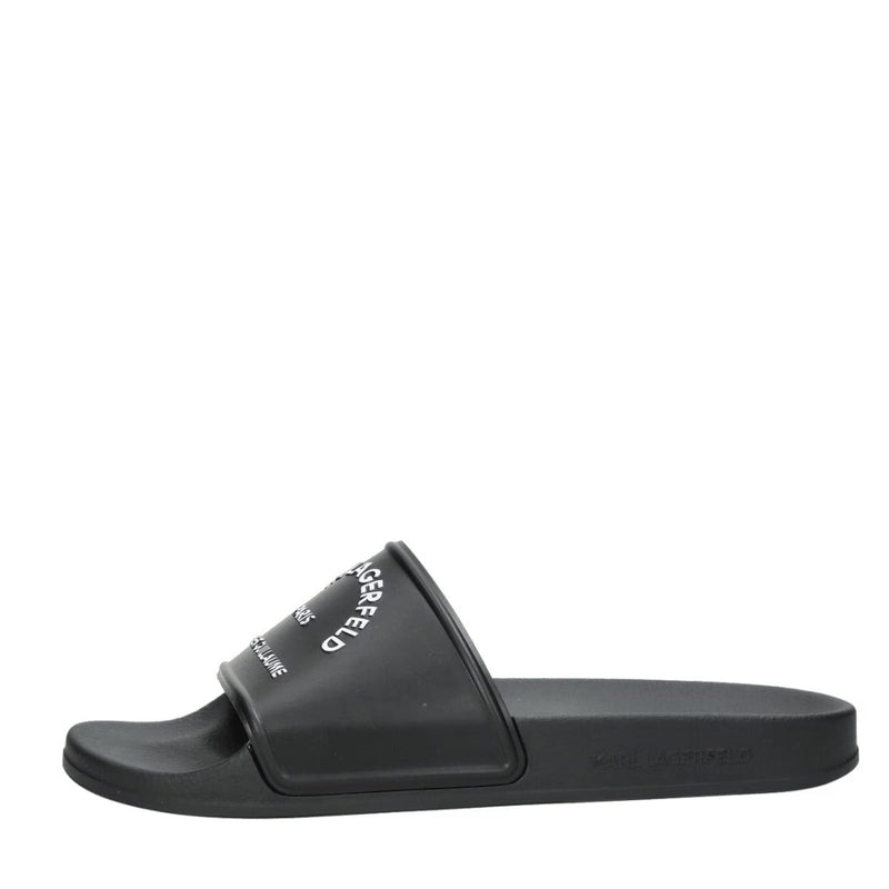 Karl Lagerfeld Logo Slide Sandals