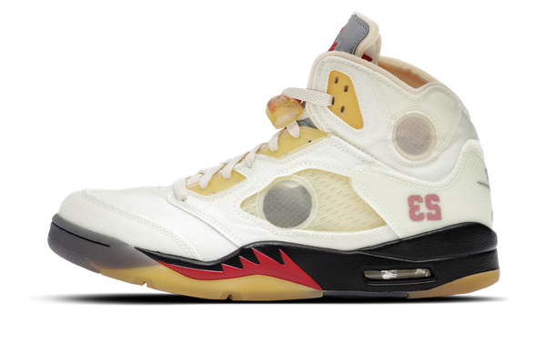 Air Jordan 5 Retro OFF-WHITE Sail